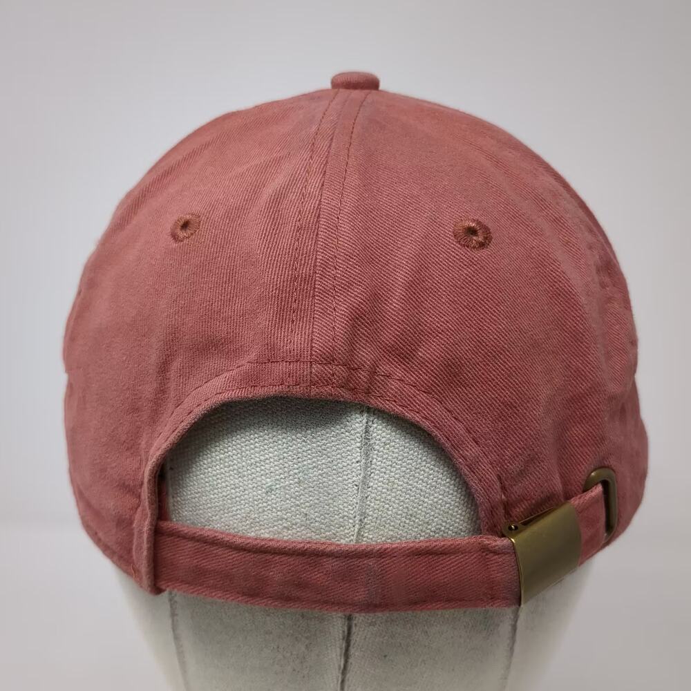 Universal Thread Red Baseball Cap One Size Cotton Adjustable Slideback Hat - Picture 6 of 9